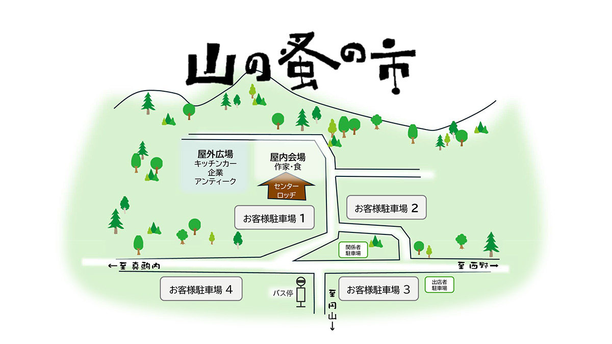 山の蚤の市 駐車場 無料 ばんけい 札幌 アクセス